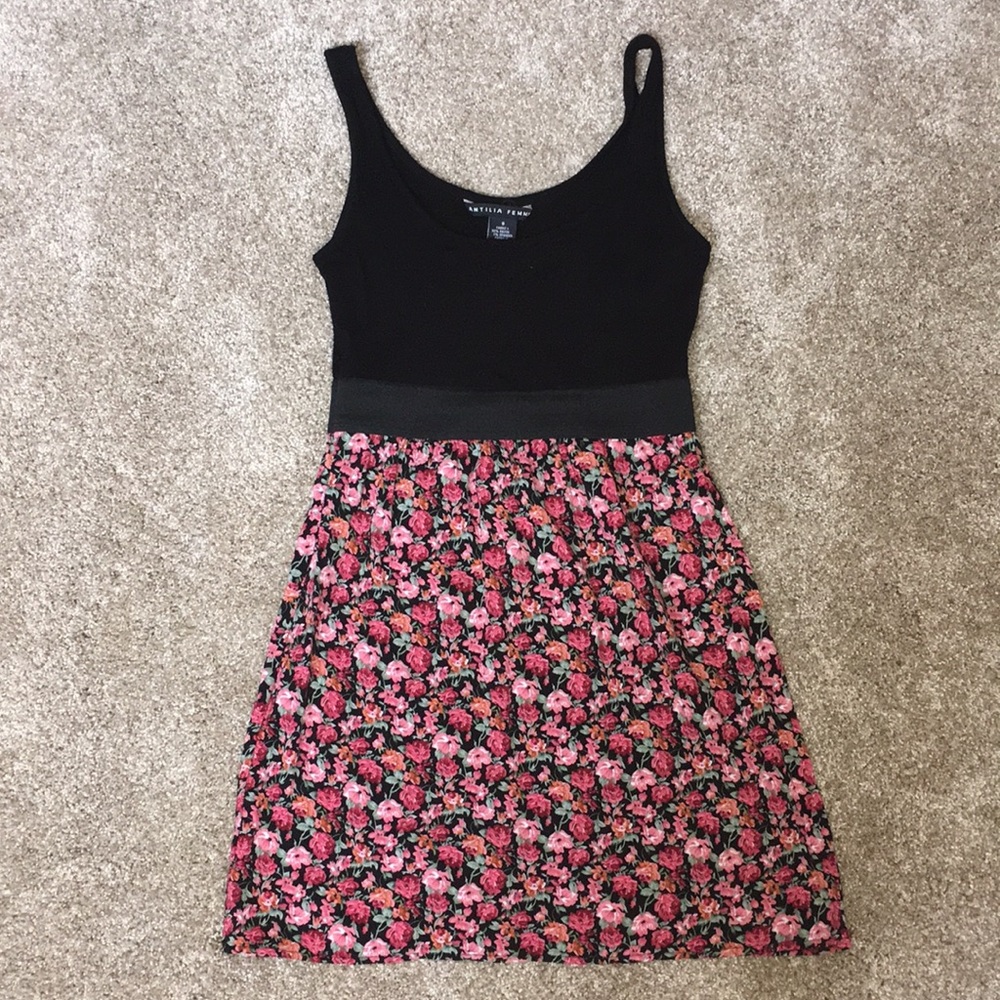 Tank top floral dress